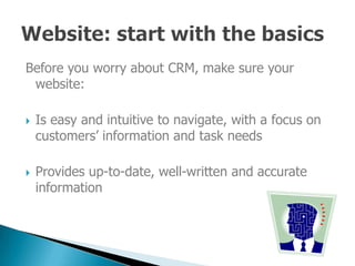 Customer Relationship Management (CRM): Theory and Practice