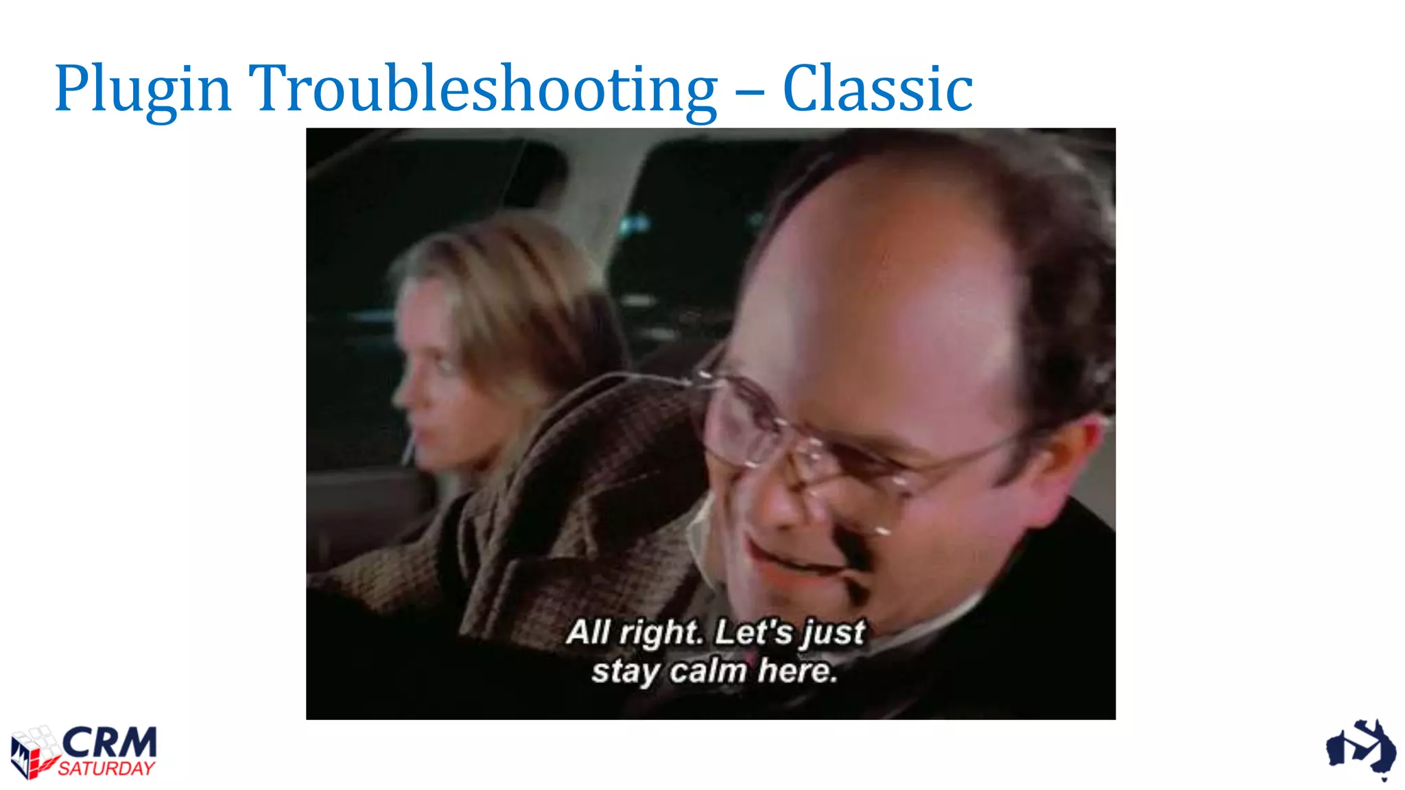 Plugin Troubleshooting – Classic
 