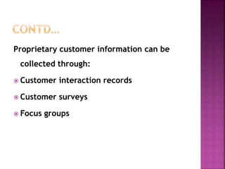 Customer Relationship Management unit 3 crm structures | PPTX