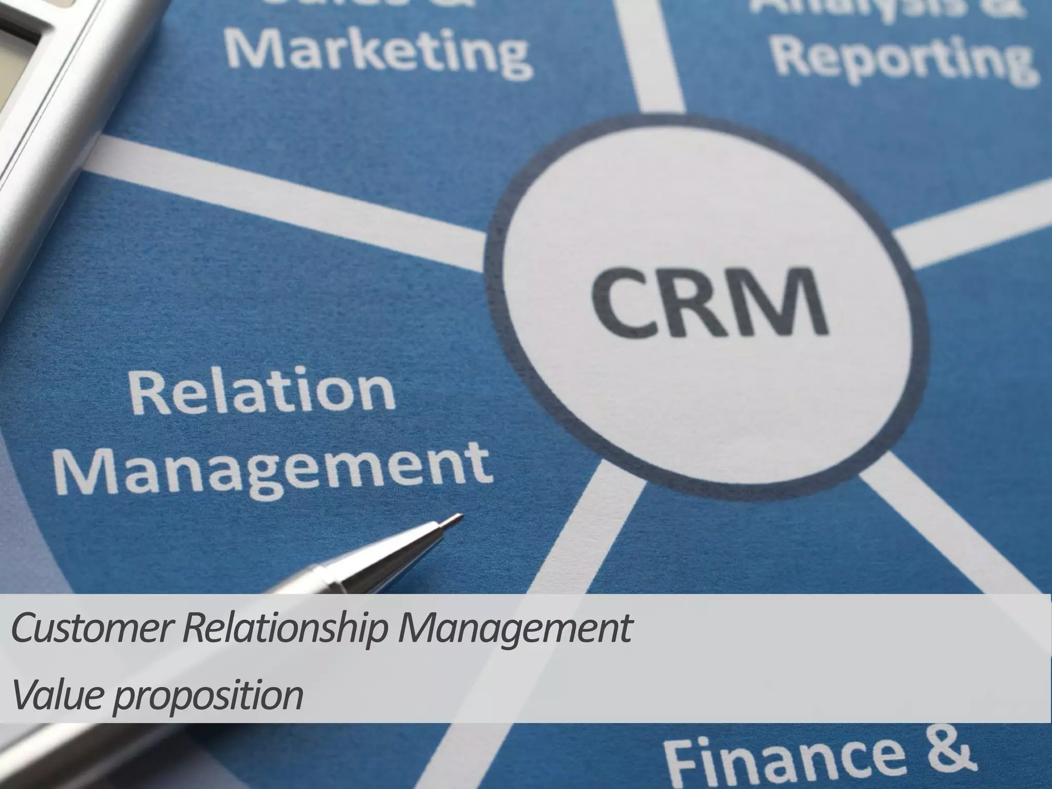 Crm value proposition | PDF
