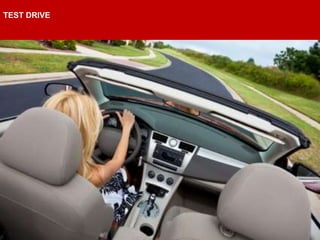 RULE #1
TEST DRIVE
 