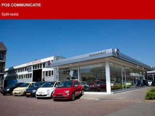 POS COMMUNICATIE

Split-tests
 