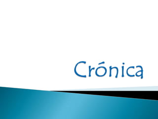Crónica 