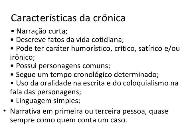 Crônica