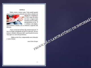 Crônicas 8º ano "B"