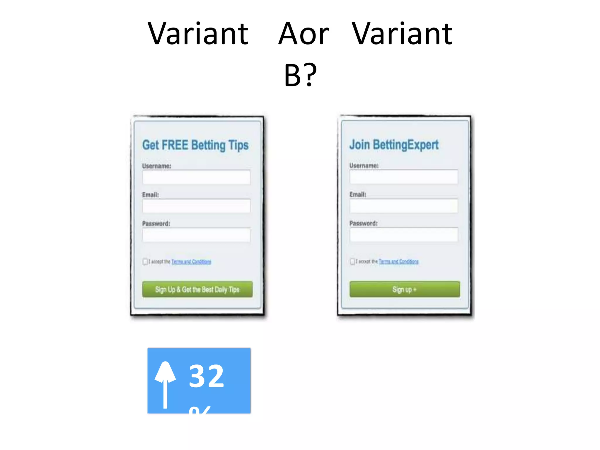 32
%
Variant Aor Variant
B?
 
