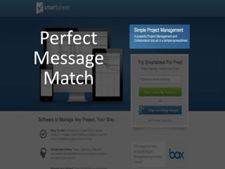 Perfect
Message
Match
 