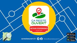 10 juin 2021
florian@caresteouvert.fr
caresteouvert.fr
 