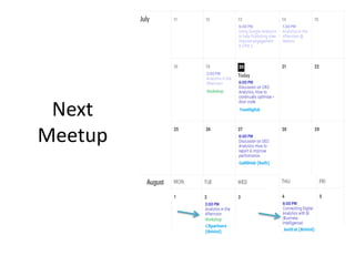Dynamic PPC landing
pages examples
Dynamic landing pages examples (make sure Google organic bot does
not crawl these pages via robot.txt sub-domain and/or disallow: /ppc/
folder)
http://unbounce.com/ppc-landing-pages/
http://unbounce.com/dynamic-text-replacement/
http://training.speedppc.com/knowledge-base/dynamic-landing-pages-
in-detail/
http://training.speedppc.com/knowledge-base/creating-dynamic-
landing-pages-in-wordpress-using-the-speedppc-wordpress-dki-plug-in/
(wordpress)
Example landing page using Adwords DKI, AWE Formula Words and
Drupal/Wordpress serverside code to render the relevent text on the
page:
http://[dealername].toyota.co.uk/ppc/dynamic.php?query={keyword}&
campaign=[campaign]&adgroup=[adgroup]&headline=[headline]&adtyp
e={adtype}&matchtype={matchtype}{ifcontent:c}&delivery={ifsearch:s}{i
fcontent:c}&creative={creative}&adposition={adposition}&network={net
work}&target={target}{ifmobile:&device={device}&devicemodel={device
model}}&city={lb.city}&postalCode={lb.postalCode}
PPC algo reverse engineered
https://www.dropbox.com/s/lok2cyyp5j090r2/phils_google_adwords_p
pc_algo.xlsx?dl=0 (excel file)
 