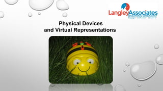 Physical Devices
and Virtual Representations
 