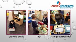 Ordering online Tills Making appointments
 