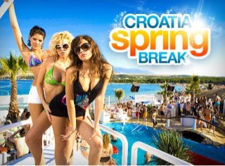 Croatia spring break island pag novalja zrce spring break kroatien
