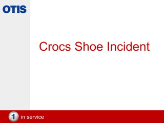 Crocs Shoe Incident 