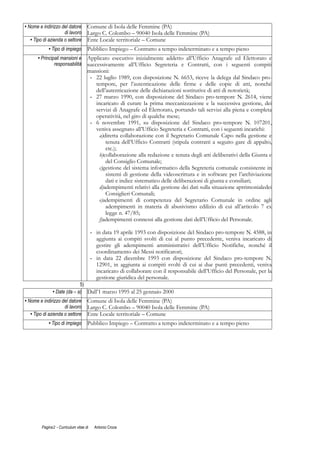 Esempio di lettera ai vigili urbani