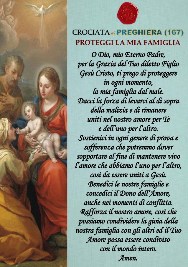 Preghiera Contro Il Male Per La Famiglia Crociata di preghiera in immagini illustrate vol. 17