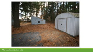 After charities and clean outs.
 