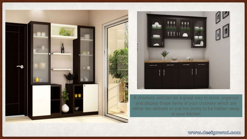 Modern crockery designs for dining room and living room. The