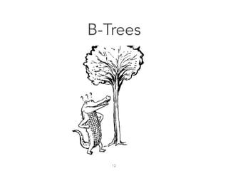 12
B-Trees
 
