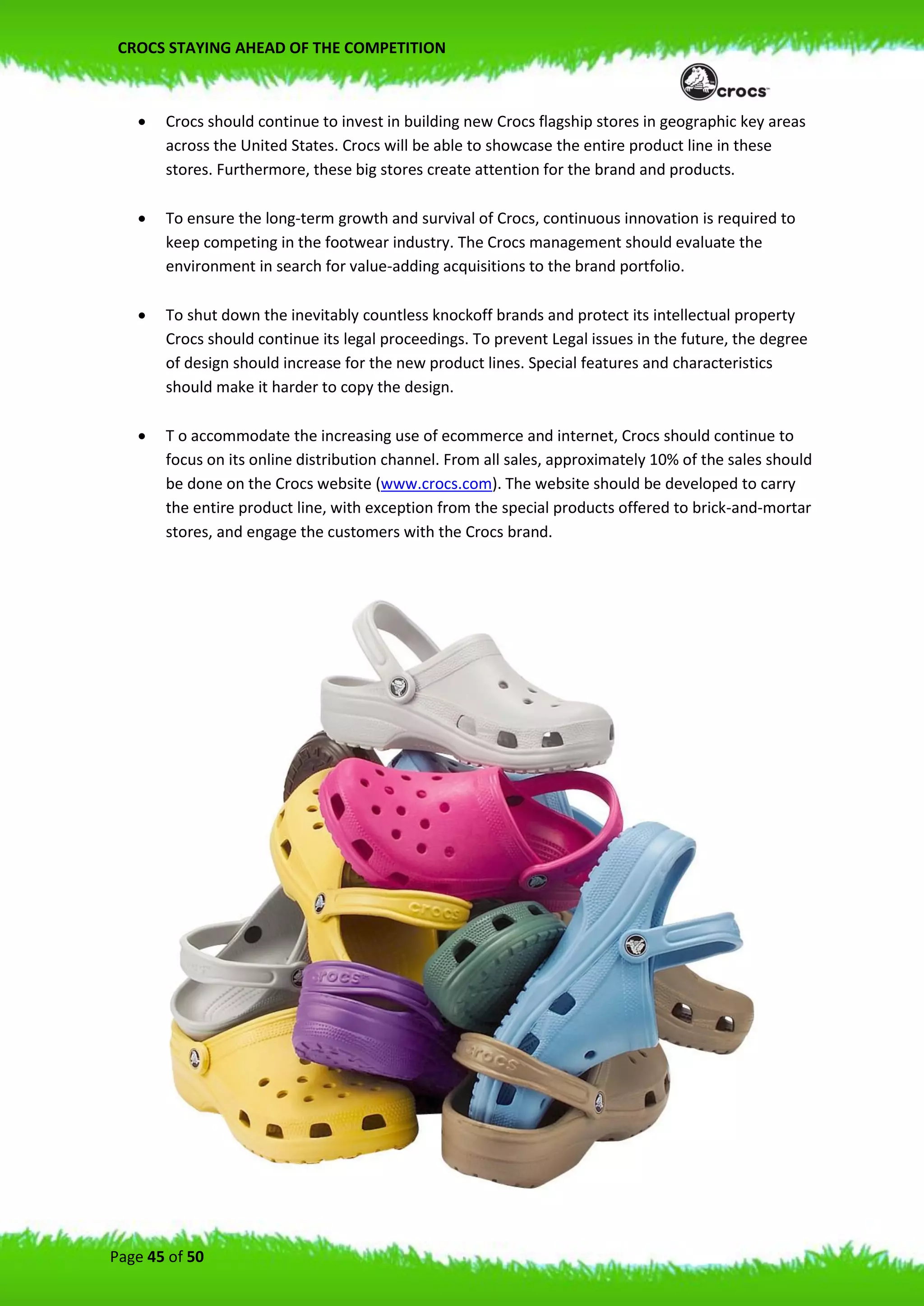 Crocs Marketing Plan PDF