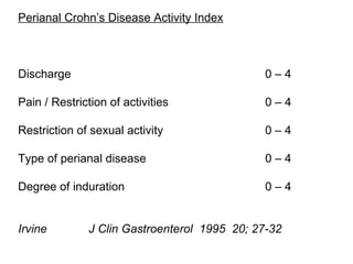 Crohns Disease Of The Anus PPT Crohns Disease Of The Anus PPT