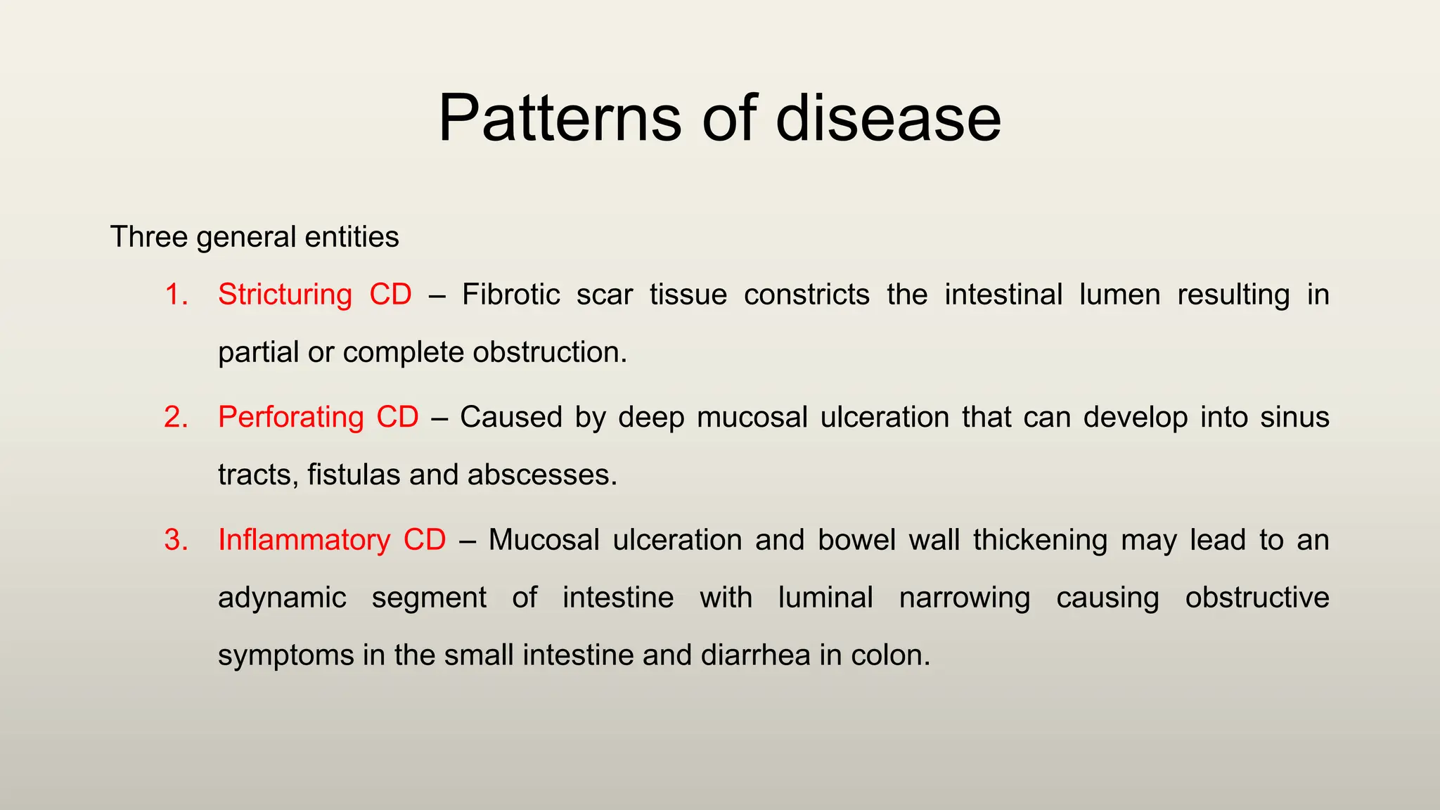 Crohn's diseases topic of general surgery | PPTX