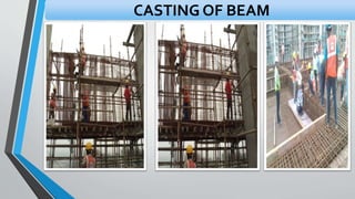 CASTING OF BEAM
 