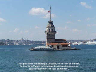 Encore une fois dans l'espace européen, la tour de Galata domine le paysage
derrière le port de Karaköy.

 