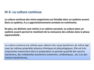 Croissance bactrienne dans le biotope et ecosystme | PDF