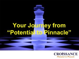 Your Journey from
“Potential to Pinnacle”
 