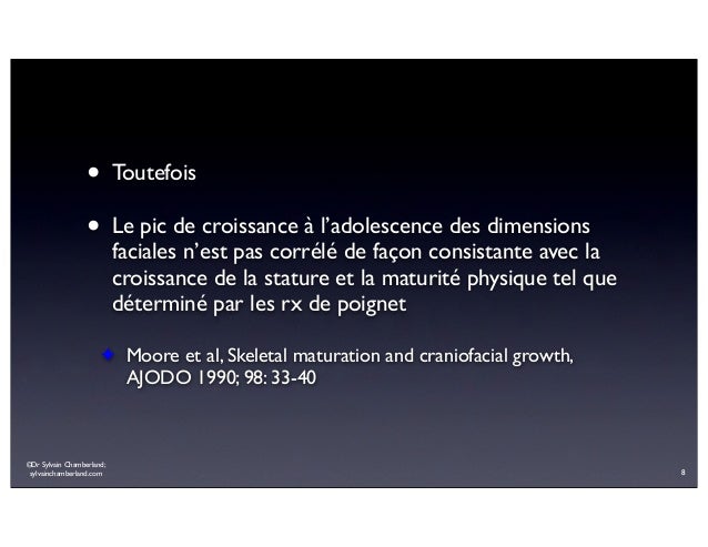 Croissance Et Developpement Partie 4 Estimation De La Maturite Physiq
