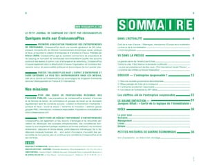 Croissance plus - Petit journal de campagne 4 - mobile version