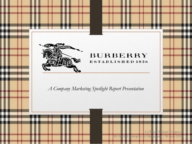 burberry case study