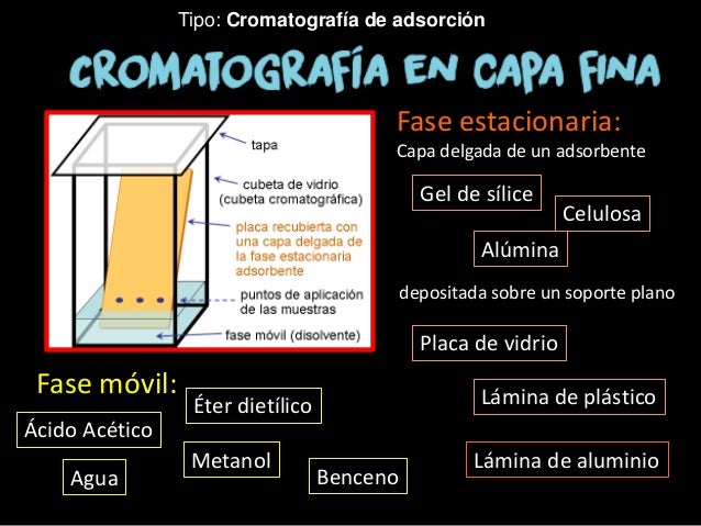 Cromatografía en papel y capa fina