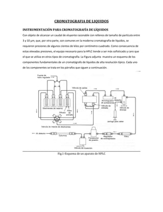 Cromatografia liquida y gaseosa