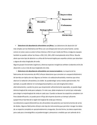 Cromatografia liquida y gaseosa