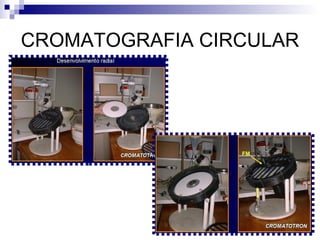 CROMATOGRAFIA CIRCULAR 
