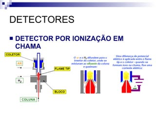 DETECTORES DETECTOR POR IONIZAÇÃO EM CHAMA 