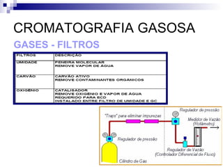 CROMATOGRAFIA GASOSA GASES - FILTROS 
