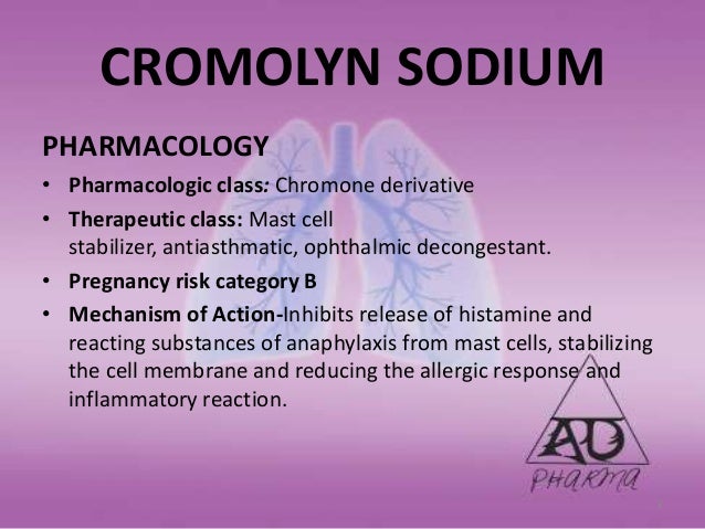 Cromolyn Sodium