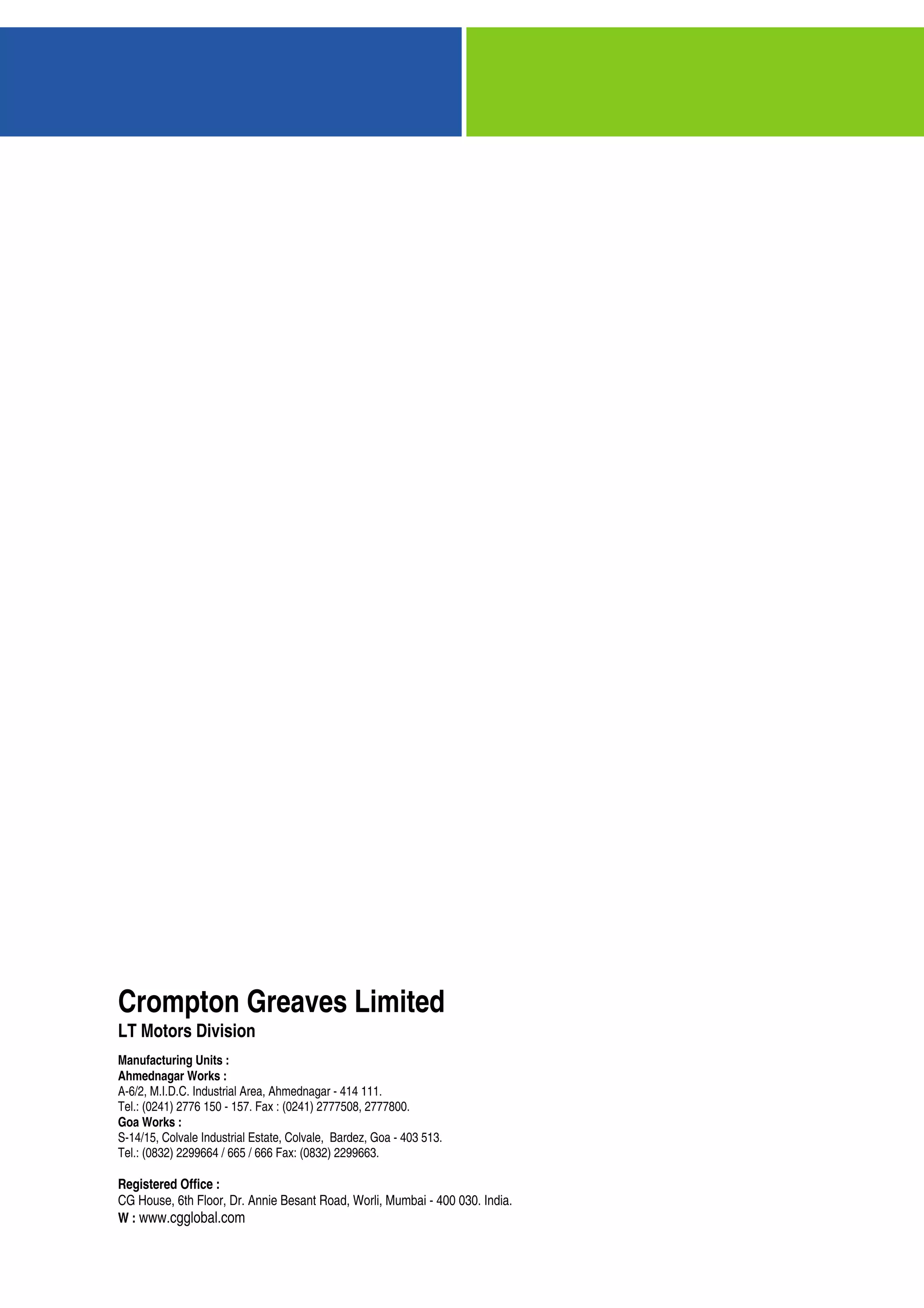 Crompton-greaves-tefc-squirrel-cage-motors-Catalogue (eff level 2)