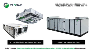Cronax Industries - Company Profile Catalogue | PPT
