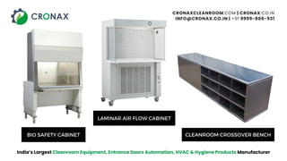 Cronax Industries - Company Profile Catalogue | PPT