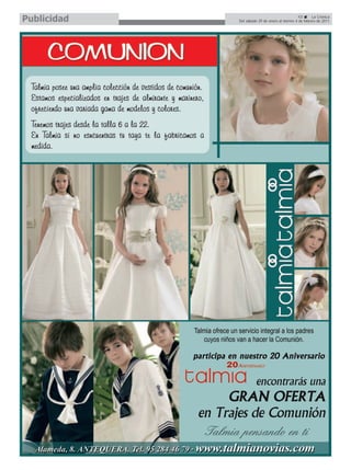 Publicidad                                      43       La Crónica
             Del sábado 29 de enero al viernes 4 de febrero de 2011
 