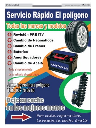 Publicidad                                      47       La Crónica
             Del sábado 29 de enero al viernes 4 de febrero de 2011
 