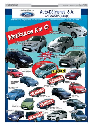 Publicidad                                     49     La Crónica
             Del sábado 26 de marzo al viernes 1 de abril de 2011
 