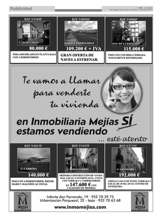 Publicidad                                     61     La Crónica
             Del sábado 26 de marzo al viernes 1 de abril de 2011
 