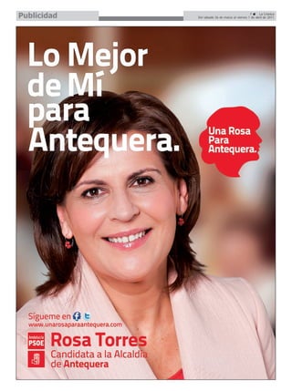 Publicidad                                      7     La Crónica
             Del sábado 26 de marzo al viernes 1 de abril de 2011
 