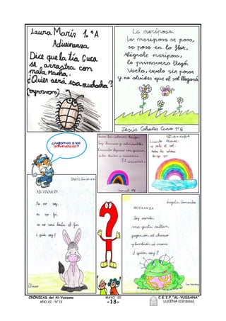 -13-
C.E.I.P.“AL-YUSSANA”
LUCENA (Córdoba)
MAYO ´20CRÓNICAS del Al-Yussana
AÑO XI - Nº 13
 