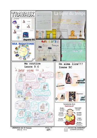 C.E.I.P.“AL-YUSSANA”
LUCENA (Córdoba)-27-
MAYO ´20CRÓNICAS del Al-Yussana
AÑO XI - Nº 13
 