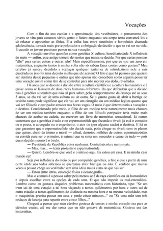 Cronicas selecionadas da coluna do estadao